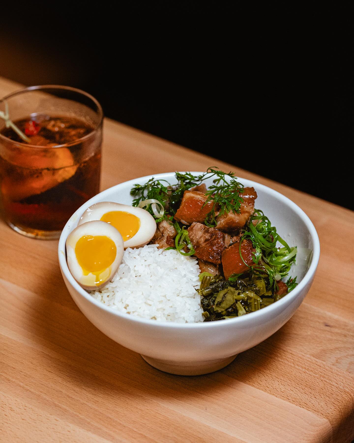 The sweet pork bowl at Diane's Place