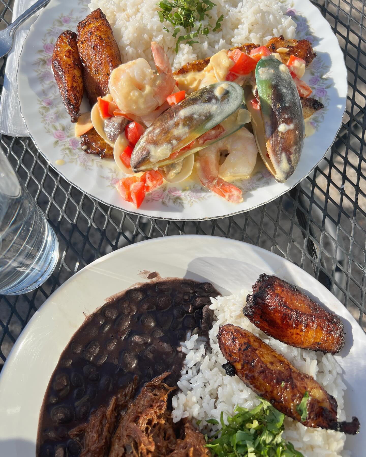 Patio dining at Guavas Cuban Cafe