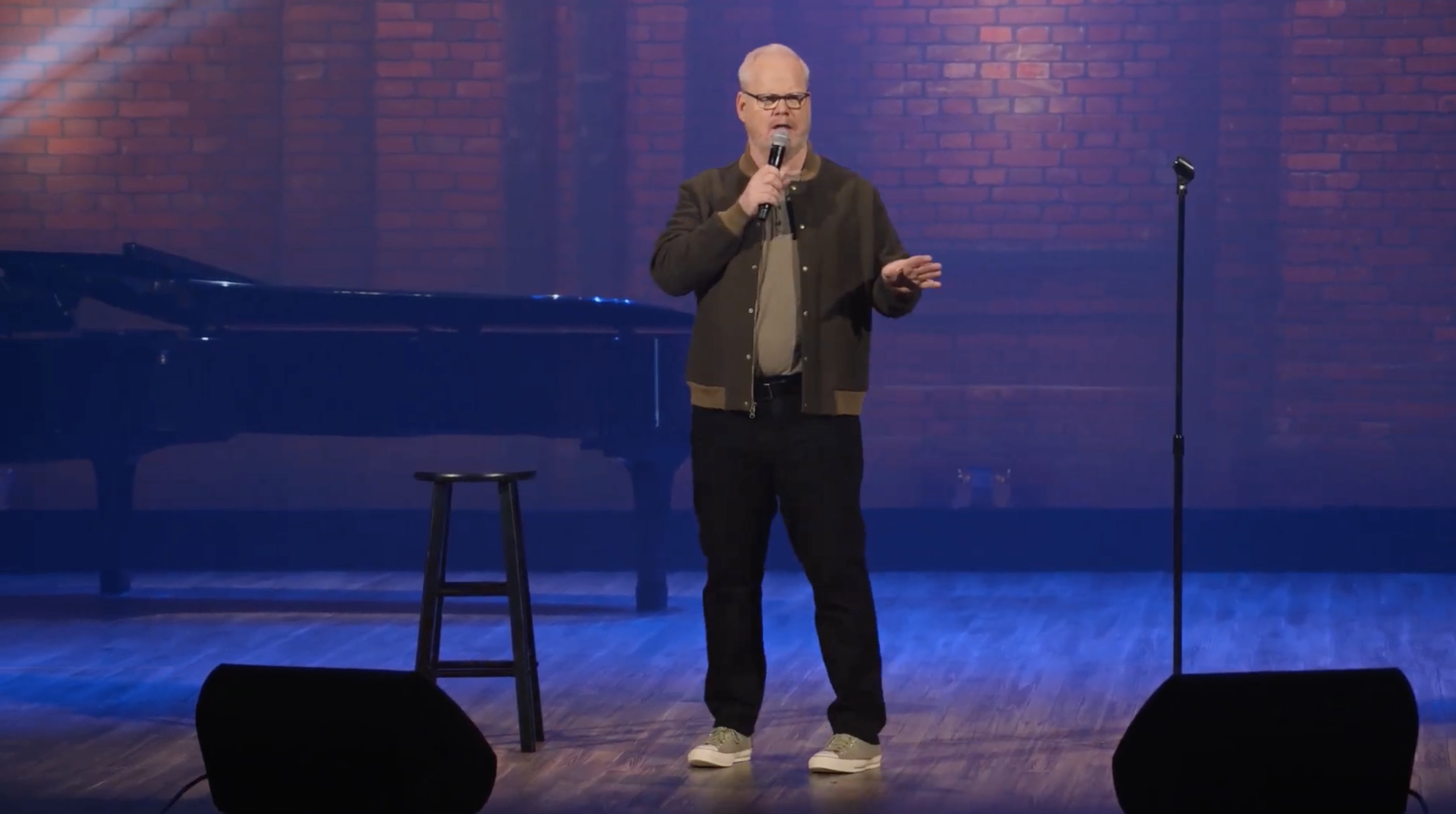 Jim Gaffigan performs his "Comedy Monster" special at State Theatre