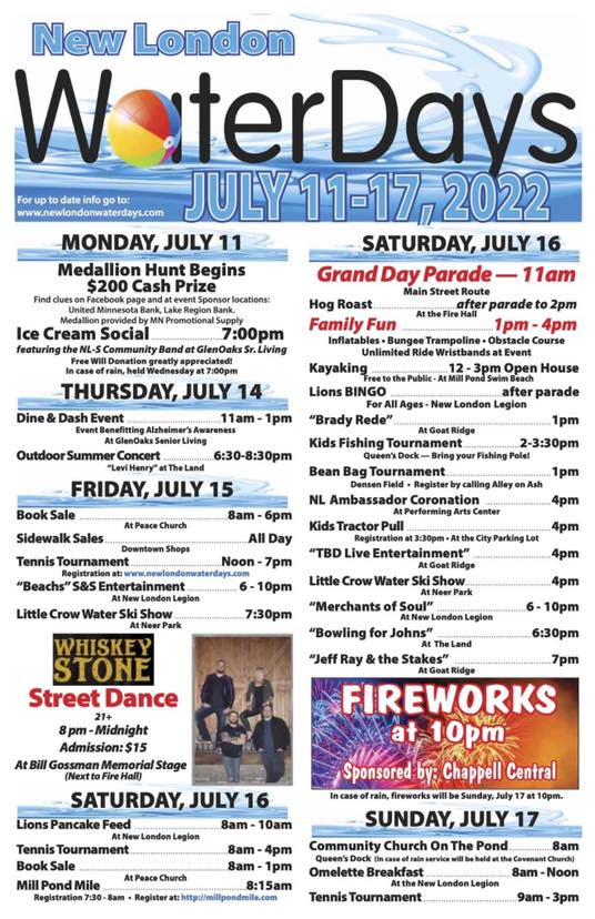 New London Water Days Explore Minnesota