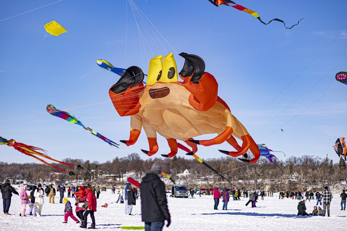 Kites on Ice Kite Festival Explore Minnesota