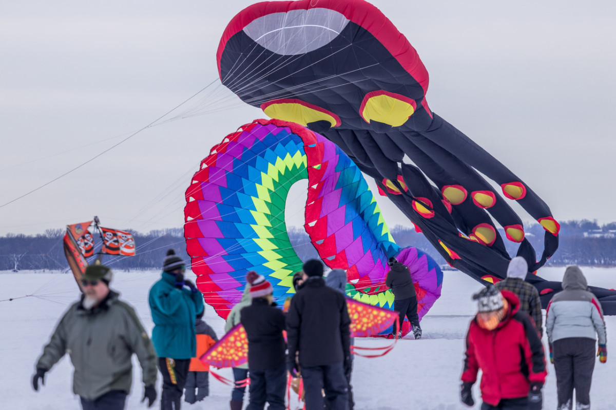 Kites on Ice Festival 4th Annual Explore Minnesota