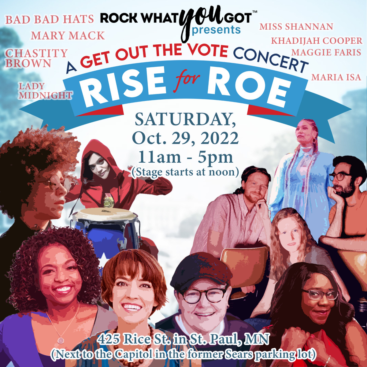 Rise for Roe A Get Out The Vote Concert Explore Minnesota