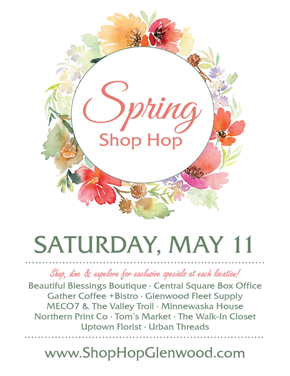 Spring Shop Hop in Glenwood Explore Minnesota