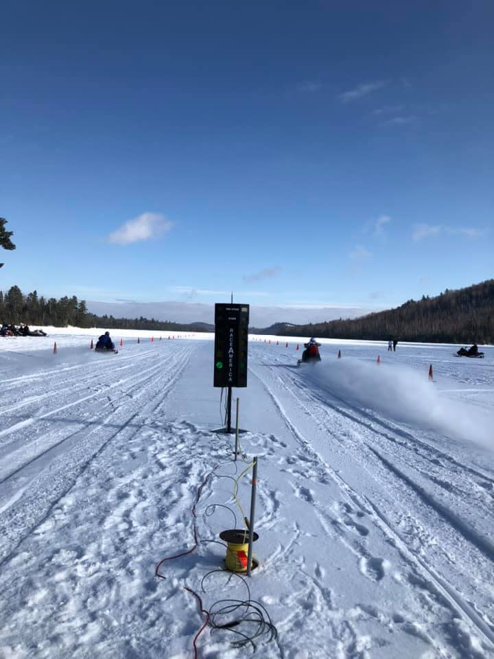 Cook County Snowmobile ClubRidge Riders Drag Races at Skyport Lodge