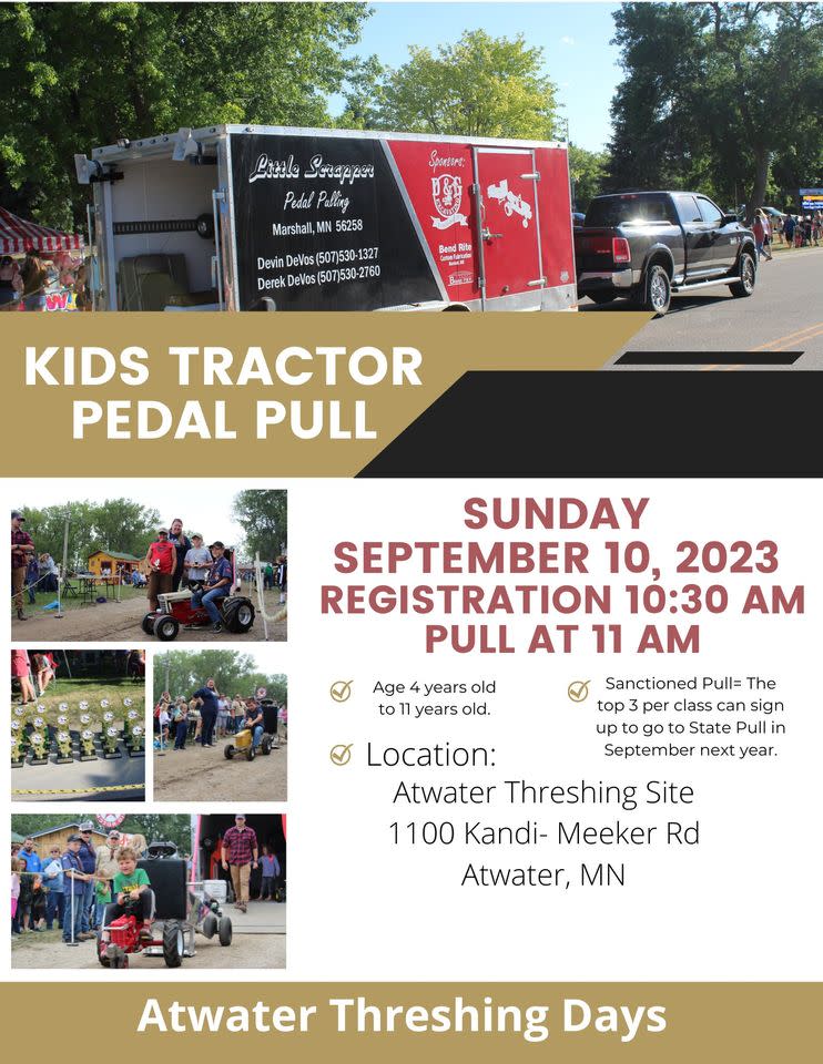 Atwater Threshing Days Explore Minnesota