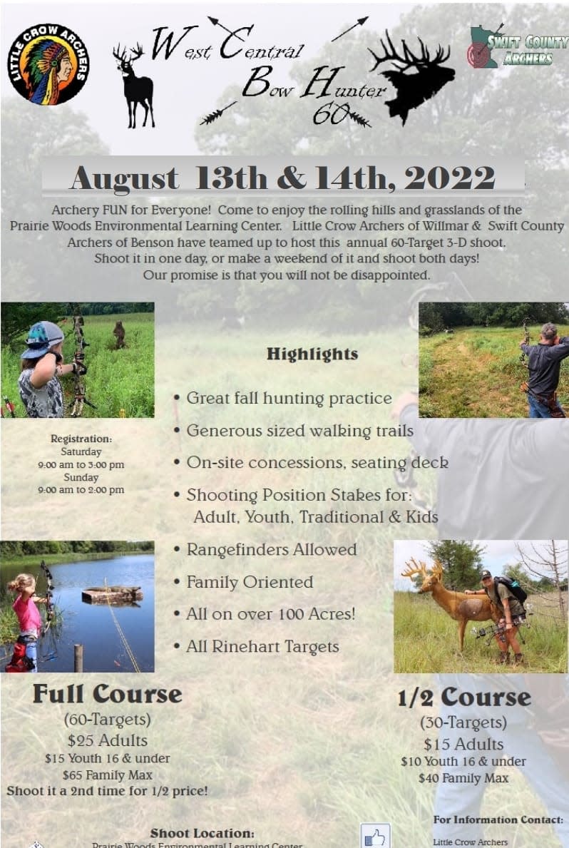 West Central Bow Hunter 60 3D Shoot Explore Minnesota