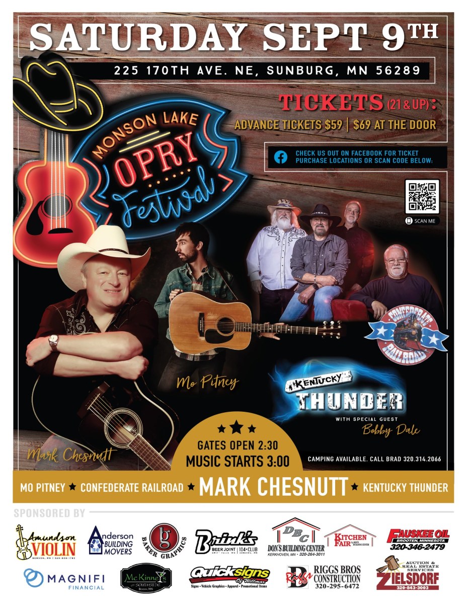 Monson Lake Opry Festival Explore Minnesota
