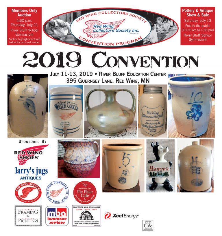 Red Wing Collectors Society Annual Pottery Convention Explore Minnesota