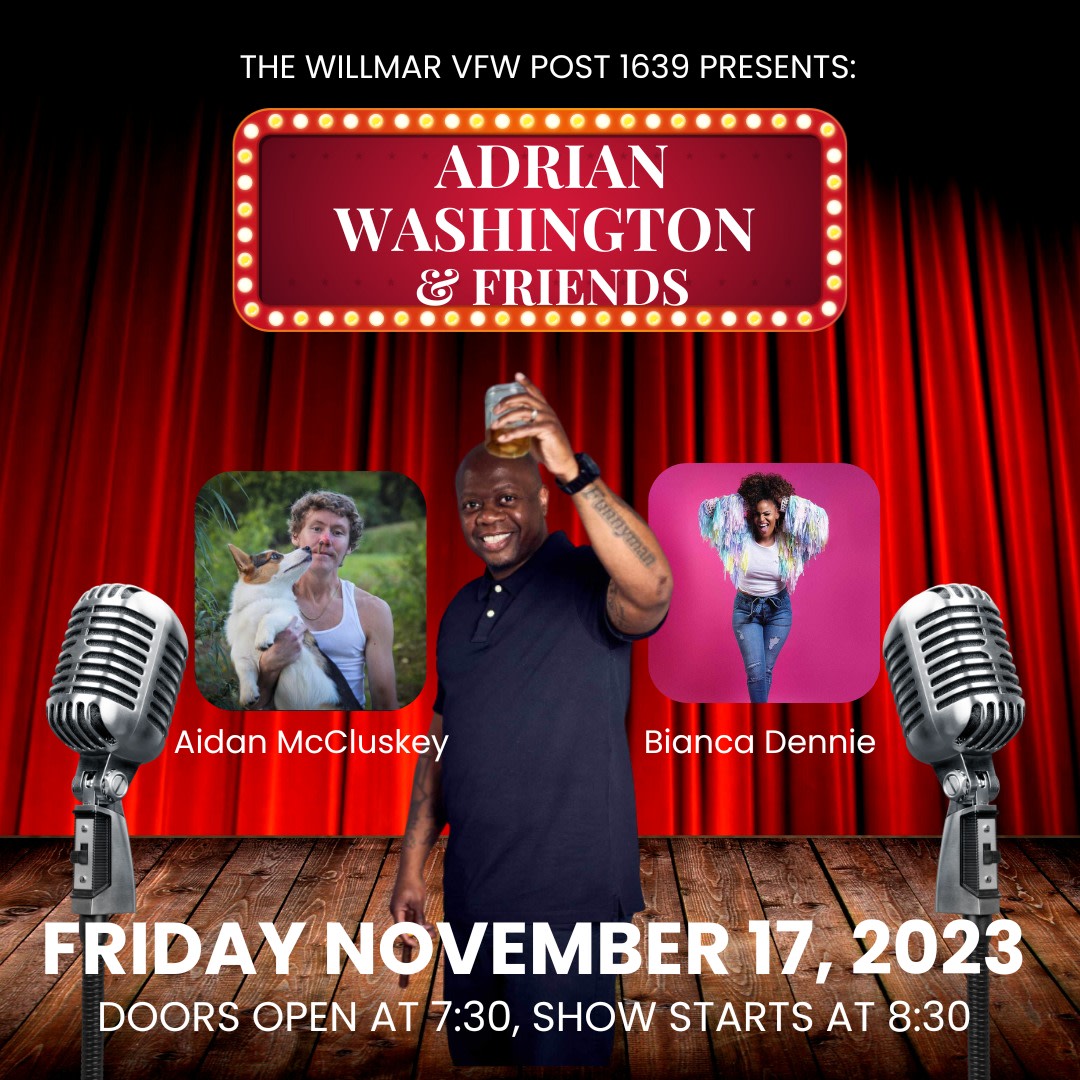 Comedian Adrian Washington & Friends Explore Minnesota