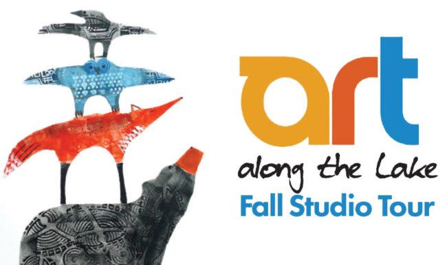 Art along the lake fall studio tour