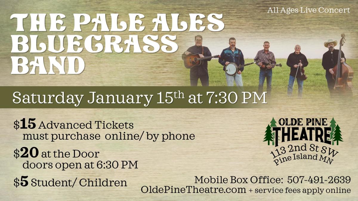 The Pale Ales Bluegrass Band (All Ages Live Concert) Explore Minnesota
