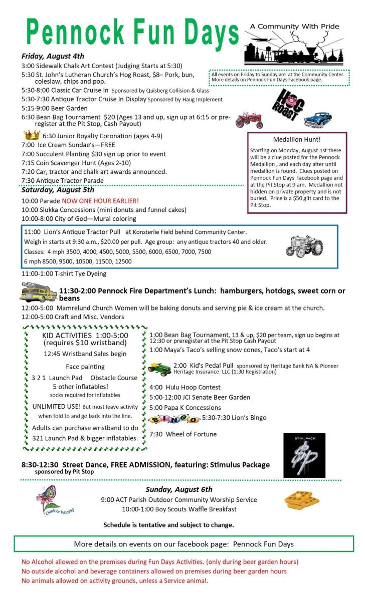 Pennock Fun Days Explore Minnesota