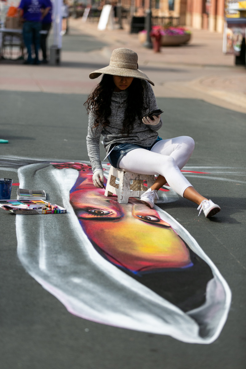Chalkfest at Arbor Lakes Explore Minnesota