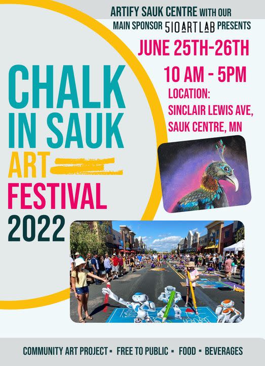 Chalk in Sauk Festival Explore Minnesota