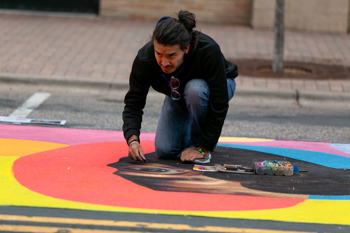 Chalkfest at Arbor Lakes Explore Minnesota