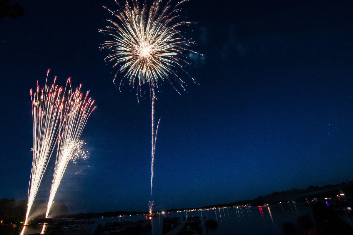Fireworks at Ruttger's Explore Minnesota