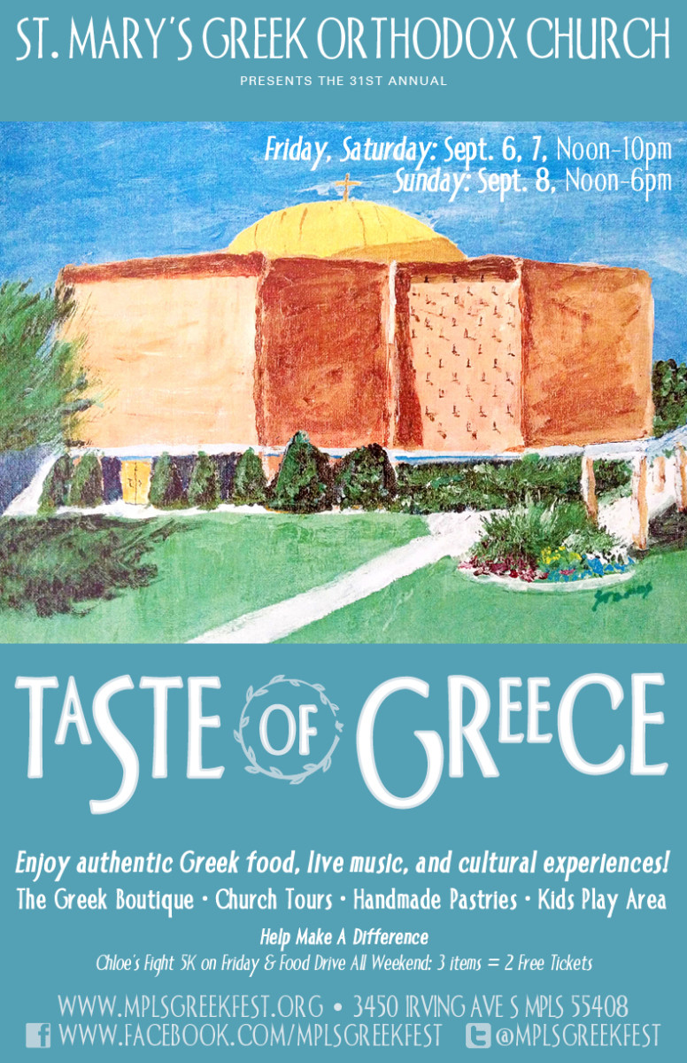 31st Annual Taste of Greece Festival Explore Minnesota