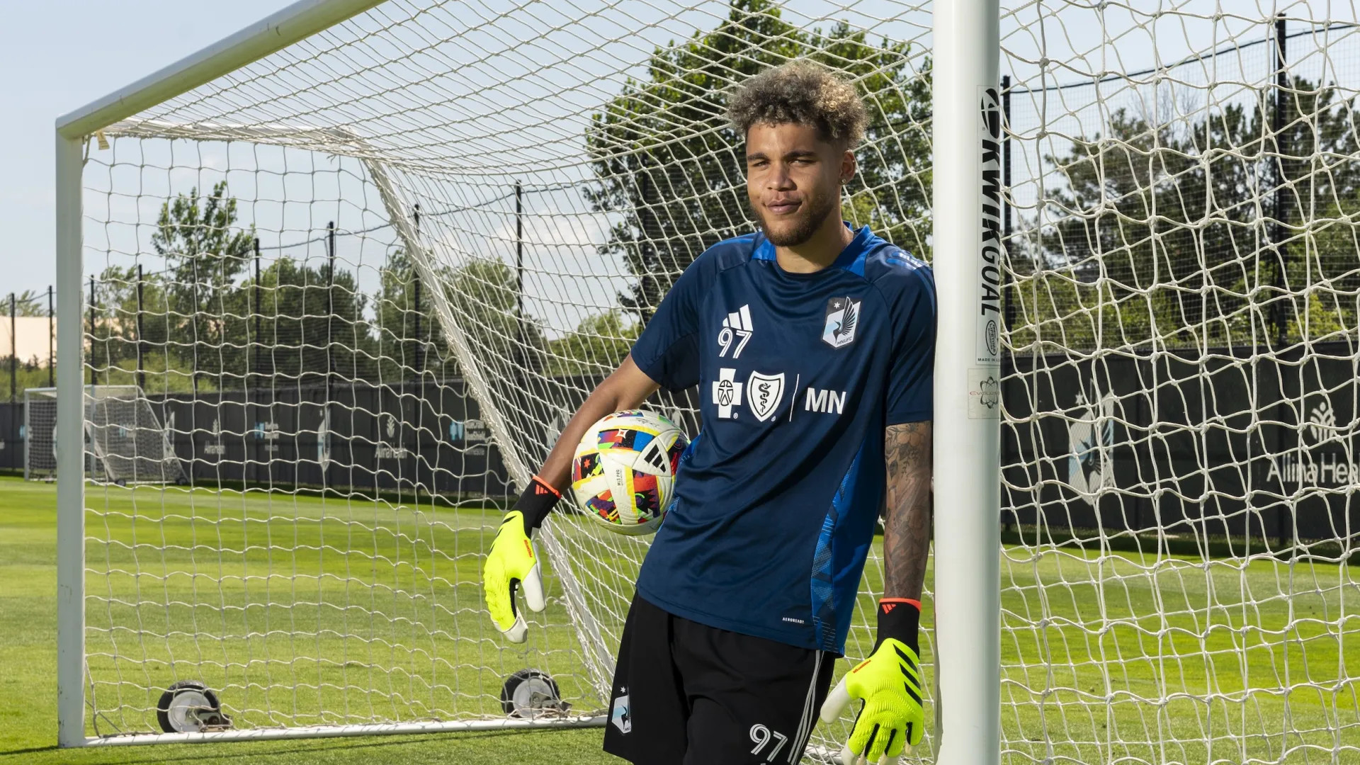 Minnesota United FC goalie Dayne St. Clair