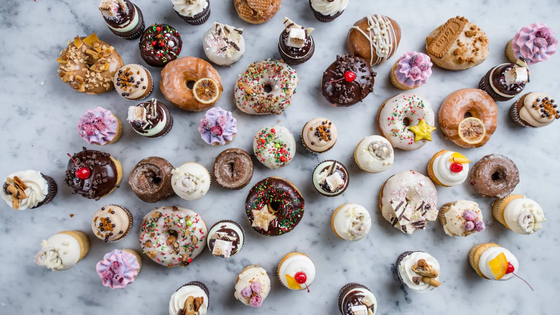 Donuts at Angel Food Bakery