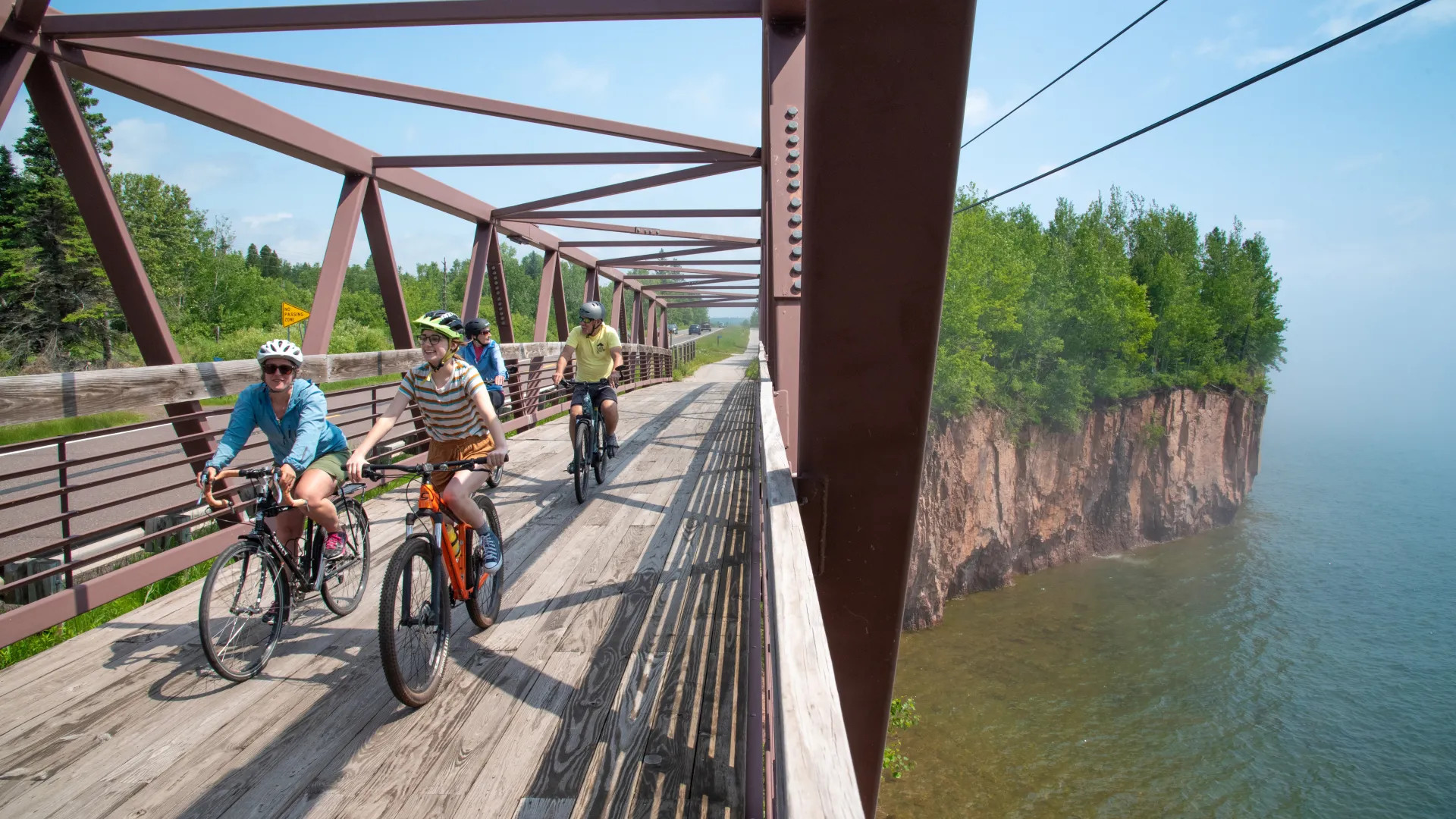 Twin Points Landing on the Gitchi-Gami State Trail