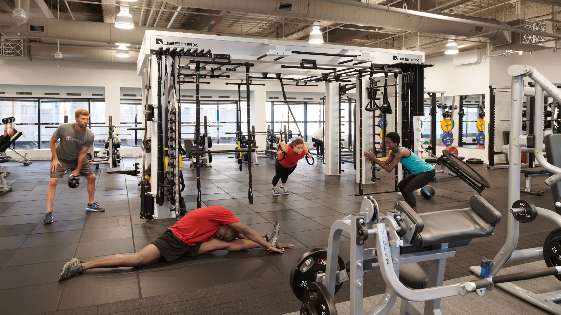 Douglas Dayton YMCA gym in downtown Minneapolis