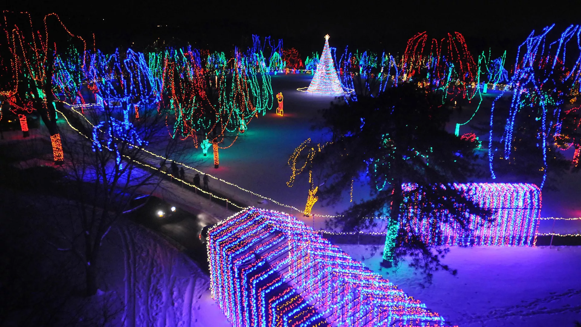 Kiwanis Holiday Lights in Mankato