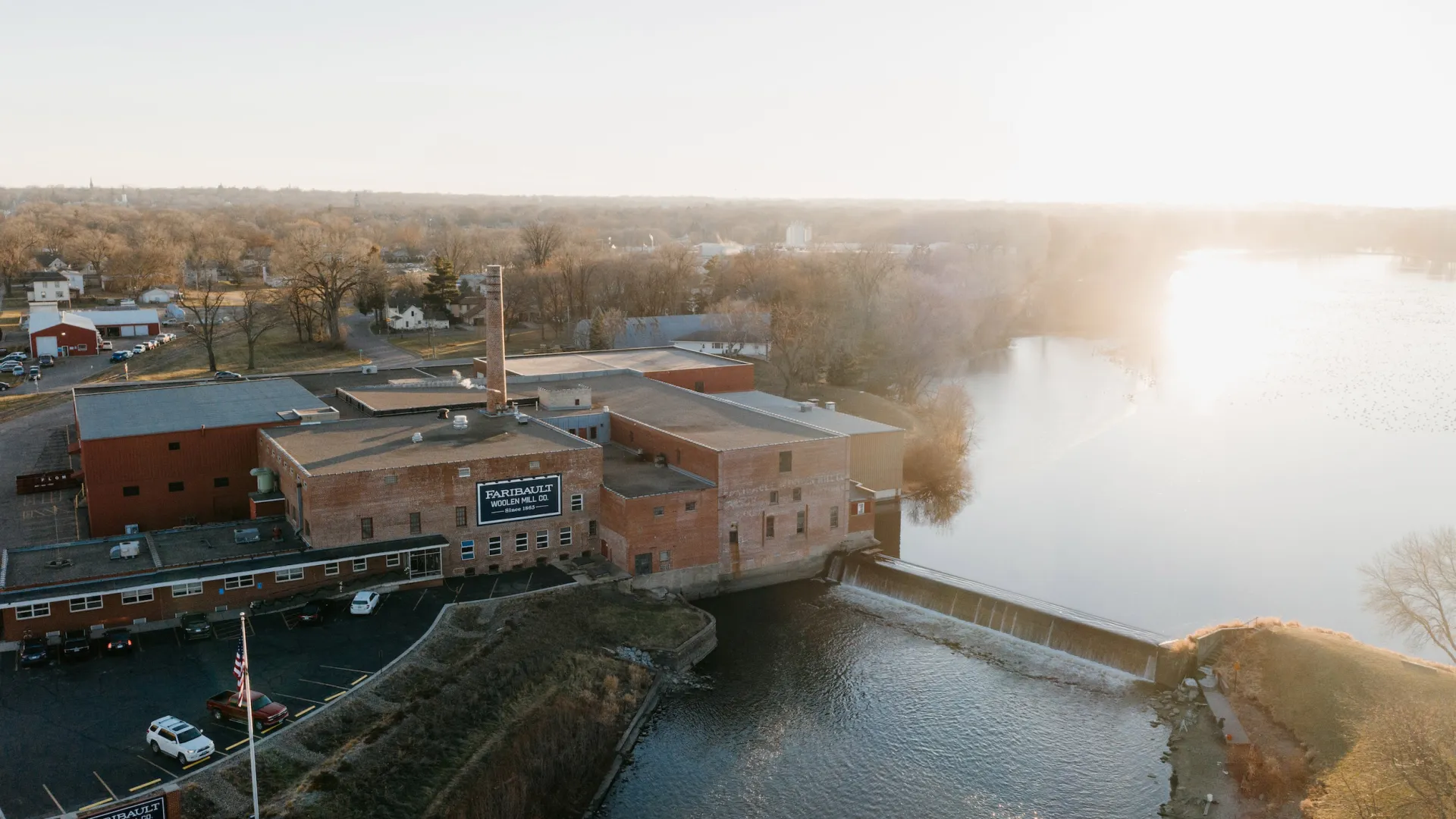 Faribault Woolen Mill factory and flagship store