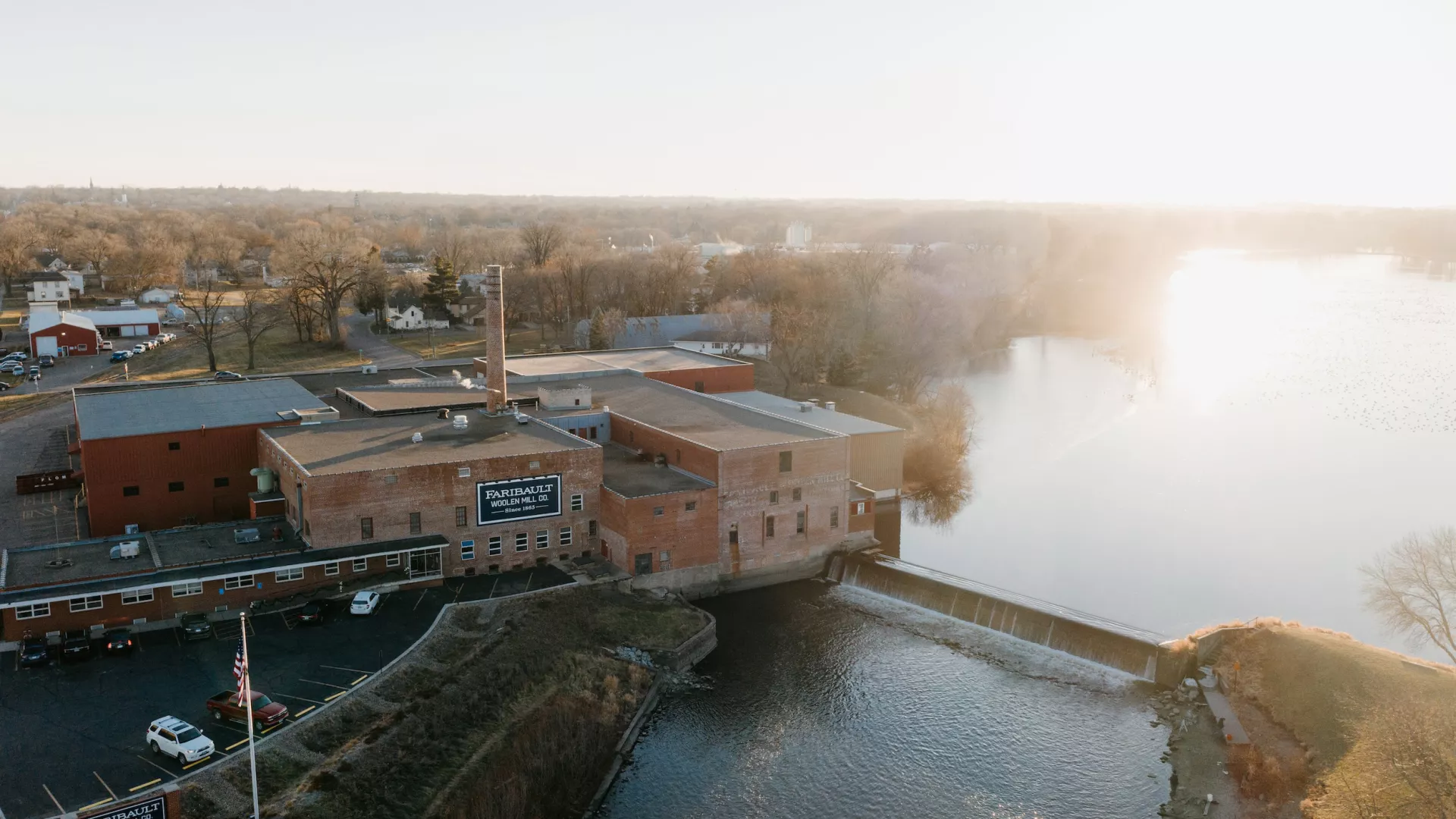 Faribault Woolen Mill factory and flagship store