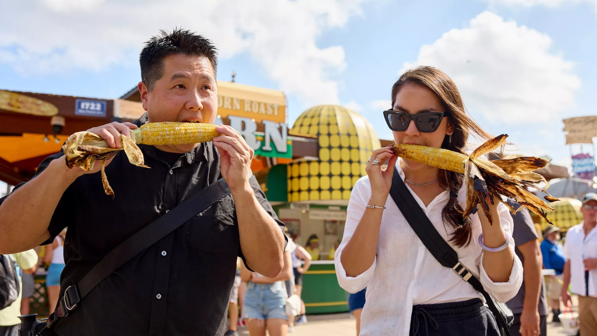 Minnesota State Fair's Corn Roast stand