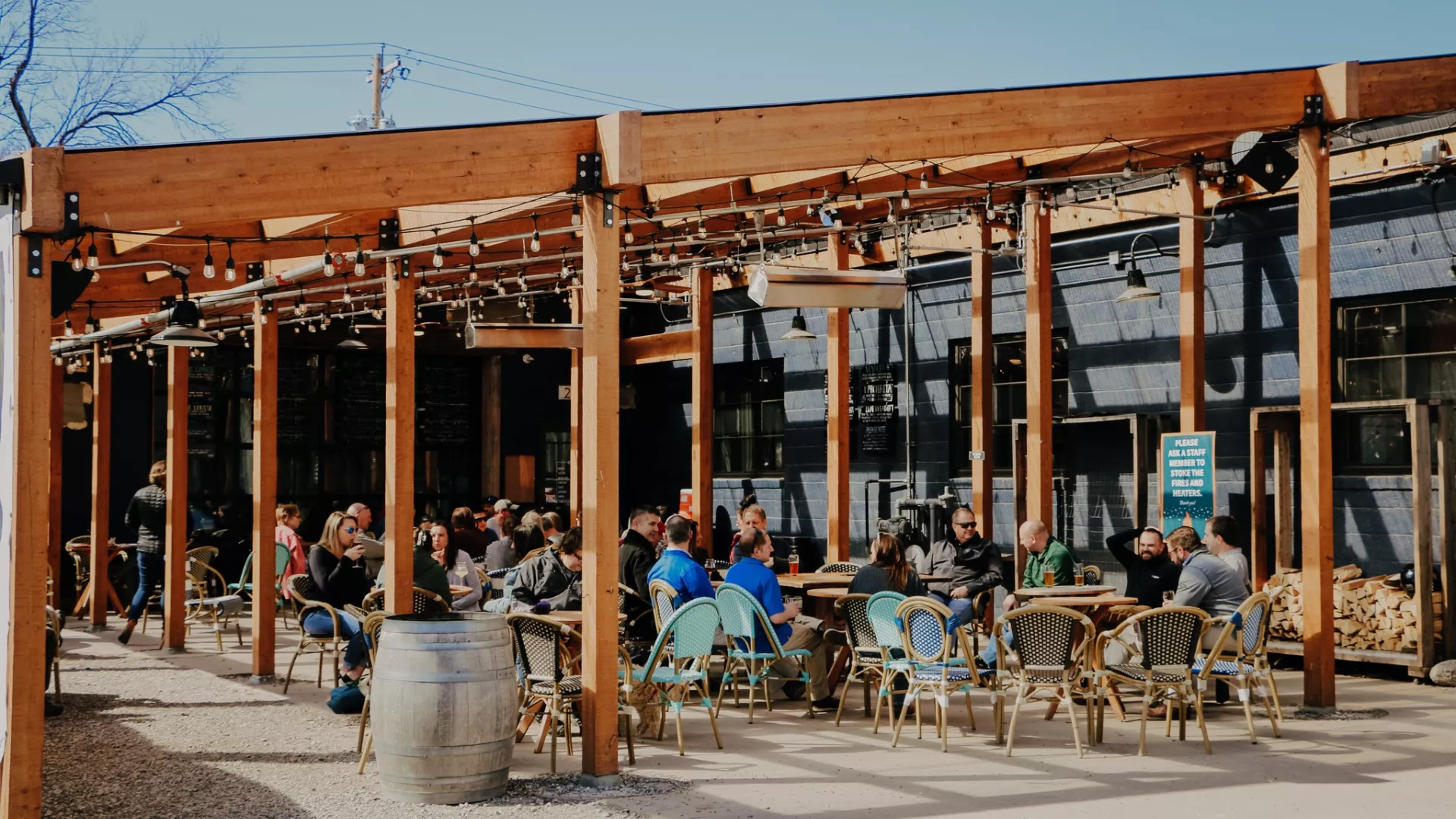 Ursa Minor Brewing patio