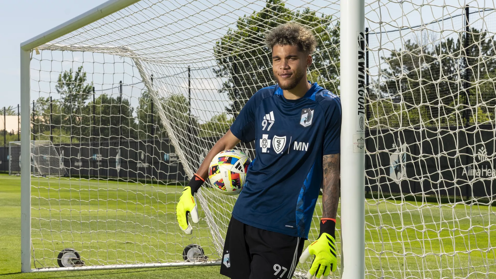 Minnesota United FC goalie Dayne St. Clair