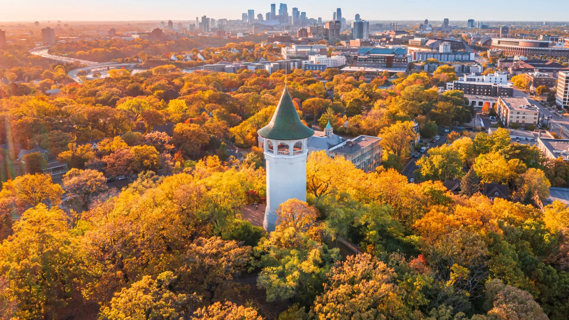 Prospect Park Water Tower in Minneapolis
