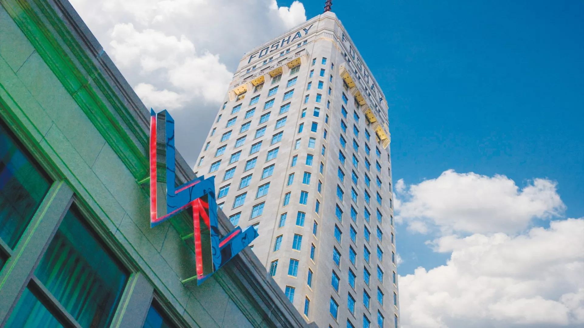 The W Hotel and Foshay Tower in downtown Minneapolis