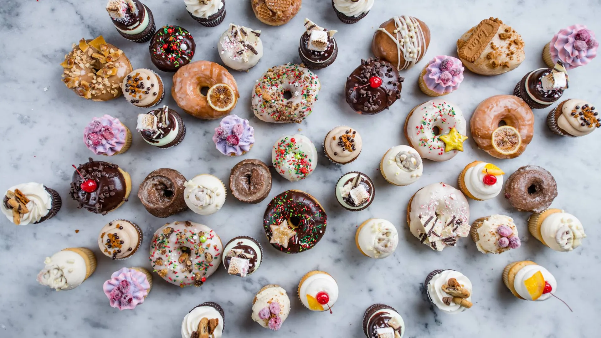 Donuts at Angel Food Bakery