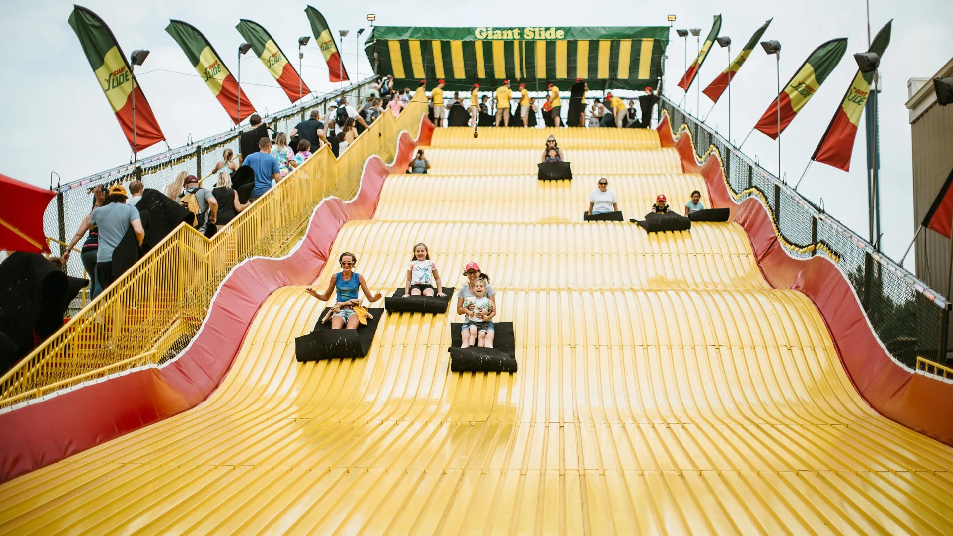 The Giant Slide at the Minnesota State Fair