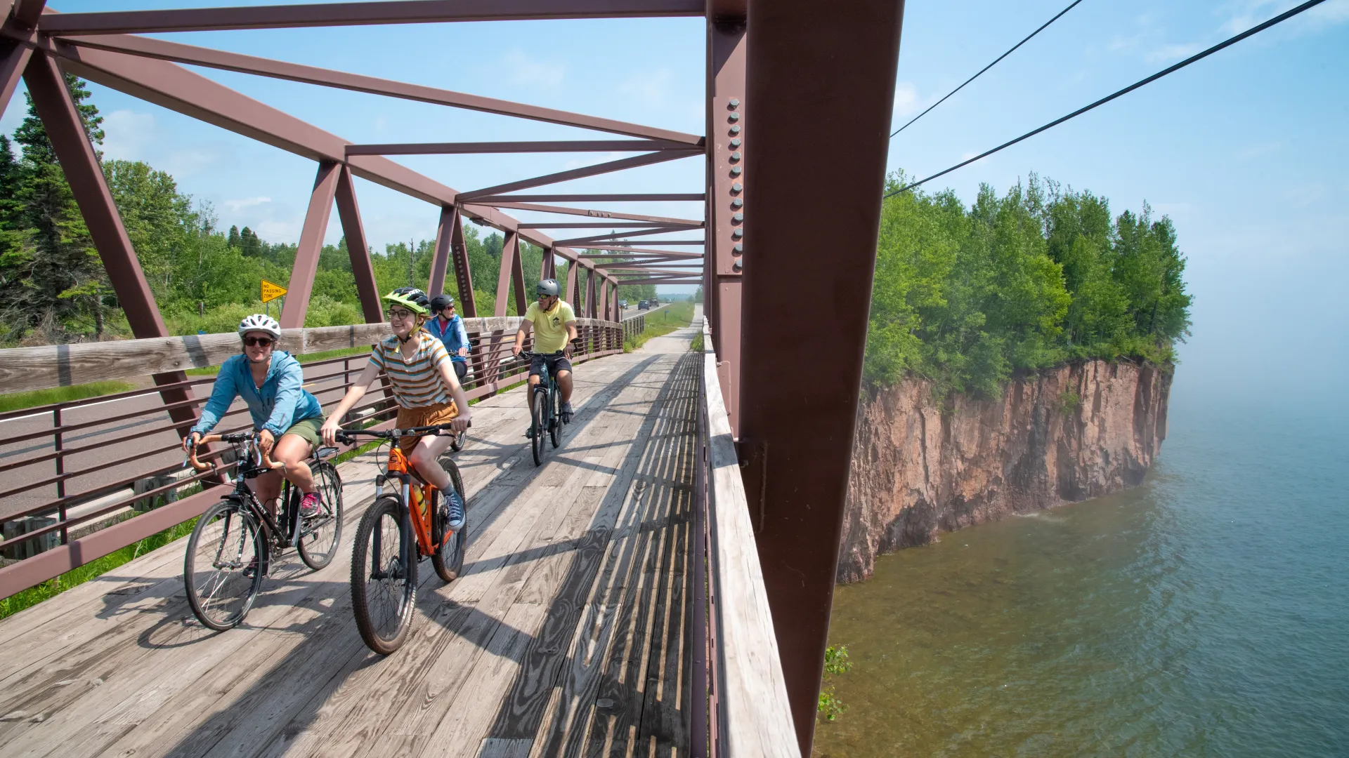 Twin Points Landing on the Gitchi-Gami State Trail