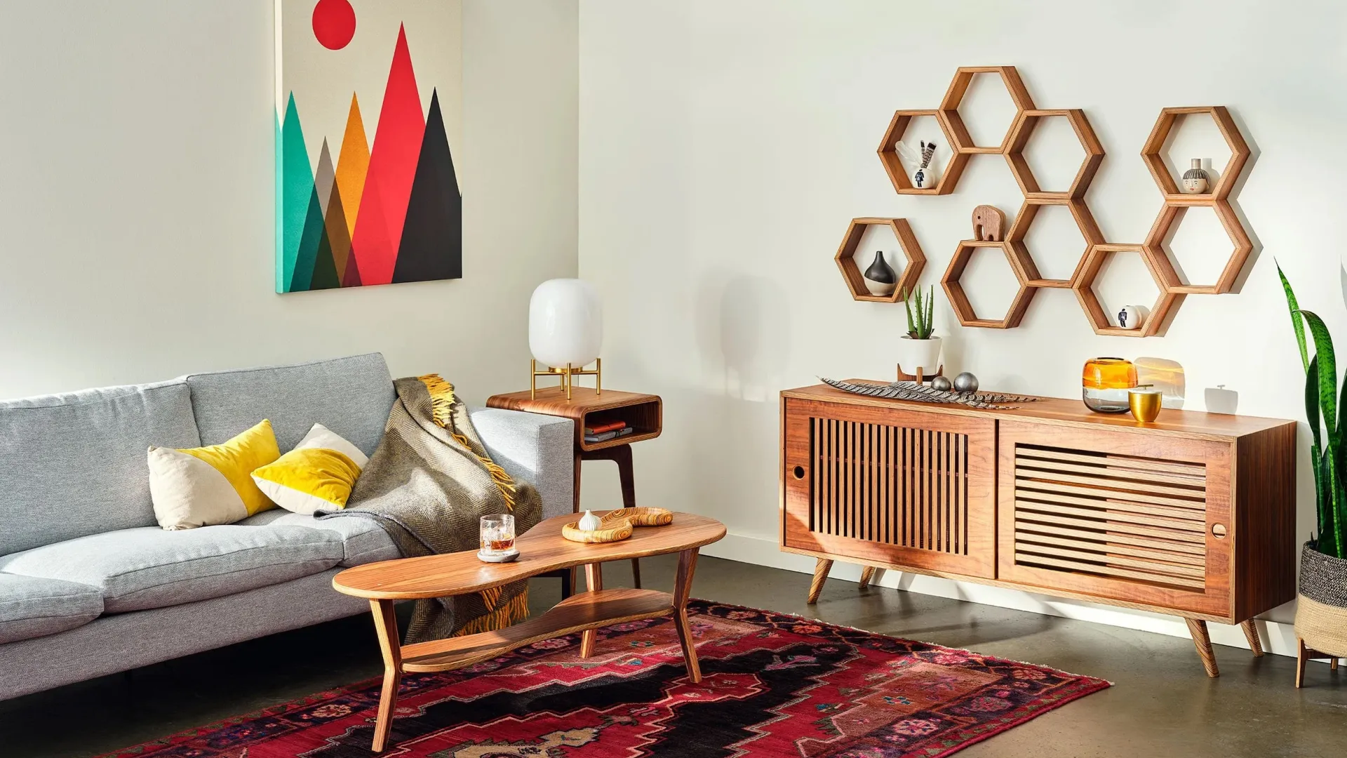 A living room full of RelicModern pieces