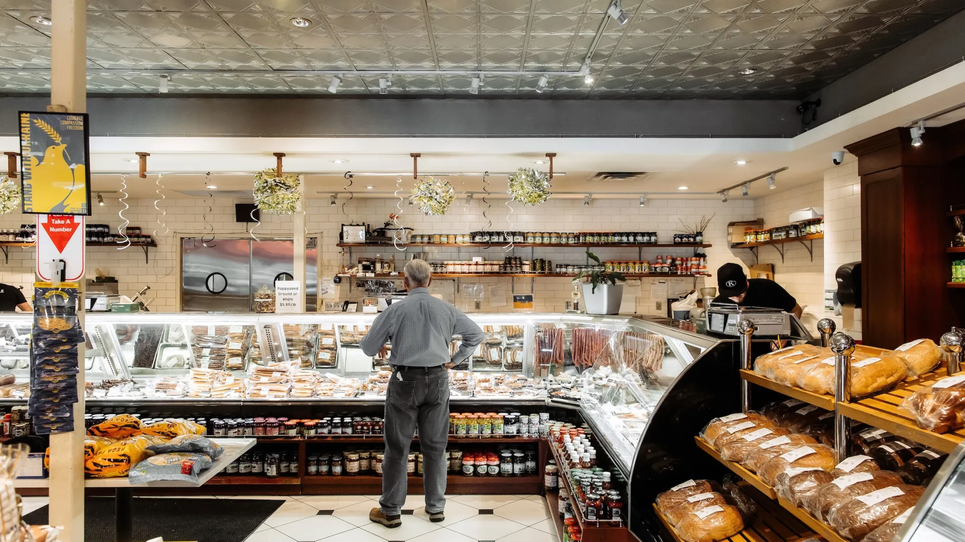 The butcher shop at Kramarczuk's