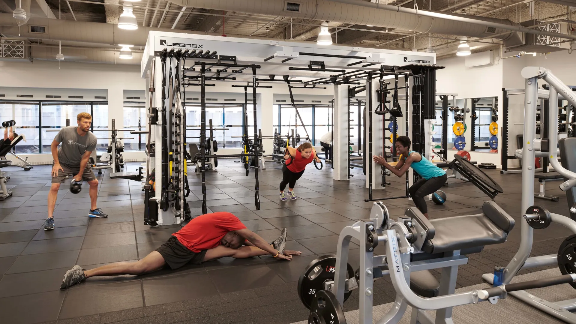 Douglas Dayton YMCA gym in downtown Minneapolis