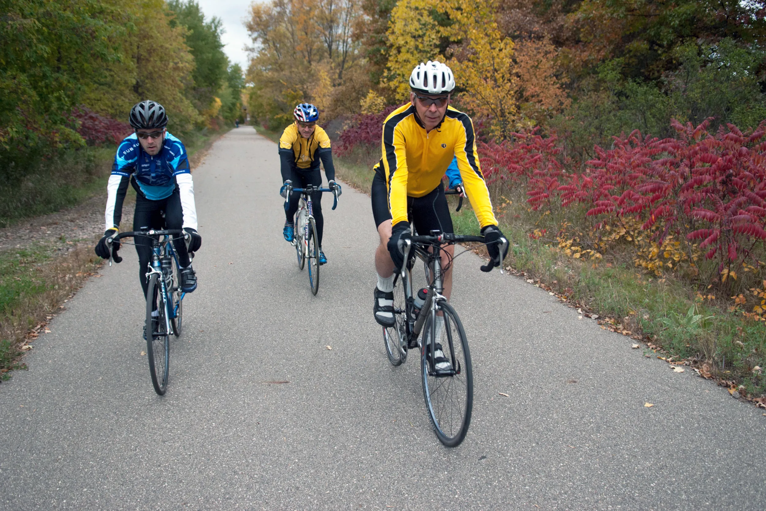 Biking Central Lakes Trail