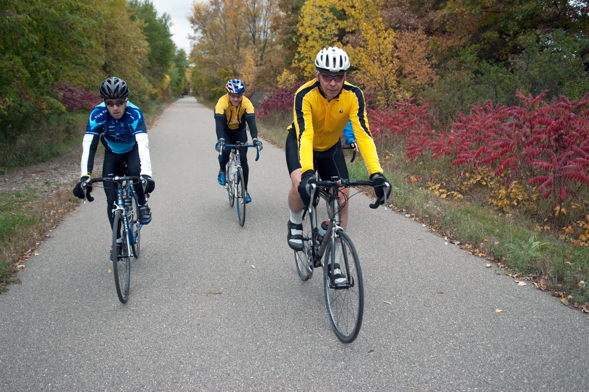 Biking Central Lakes Trail
