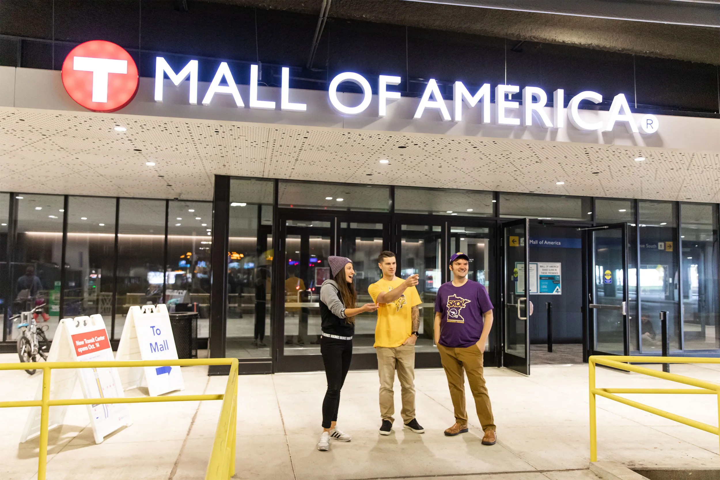 Friends at Transit Center at Mall of America