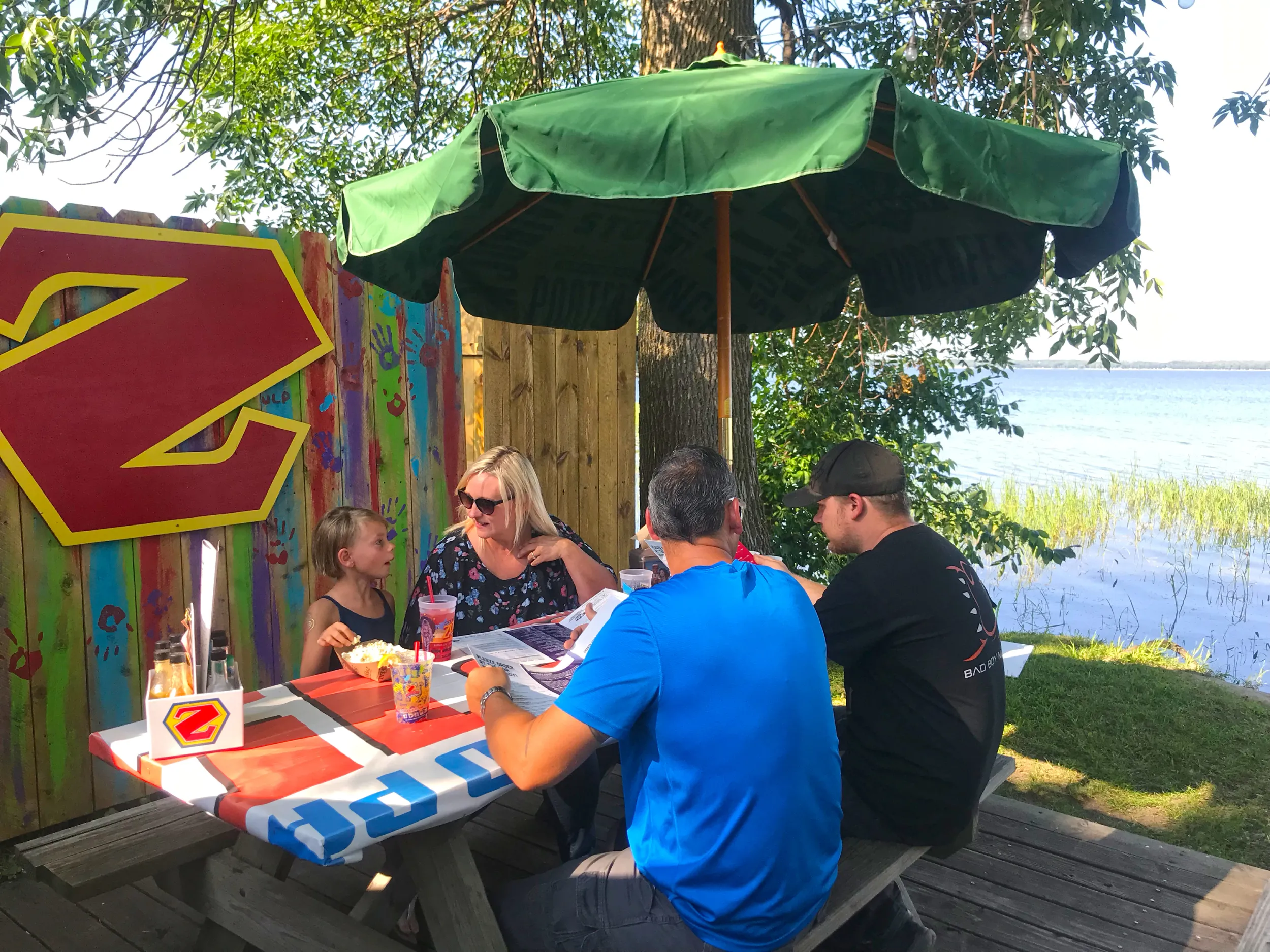 Family at Zorbaz