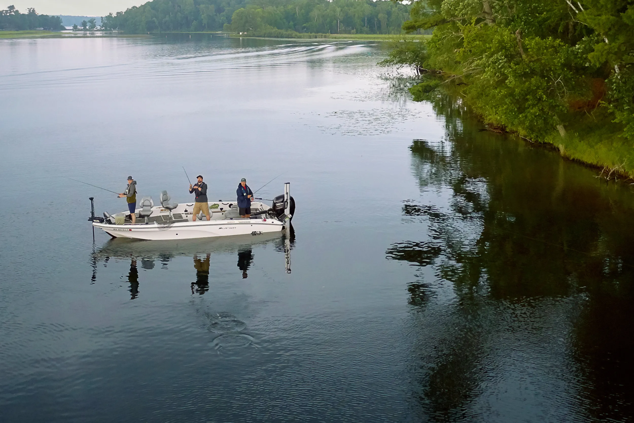 Fishing on Lake Margaret