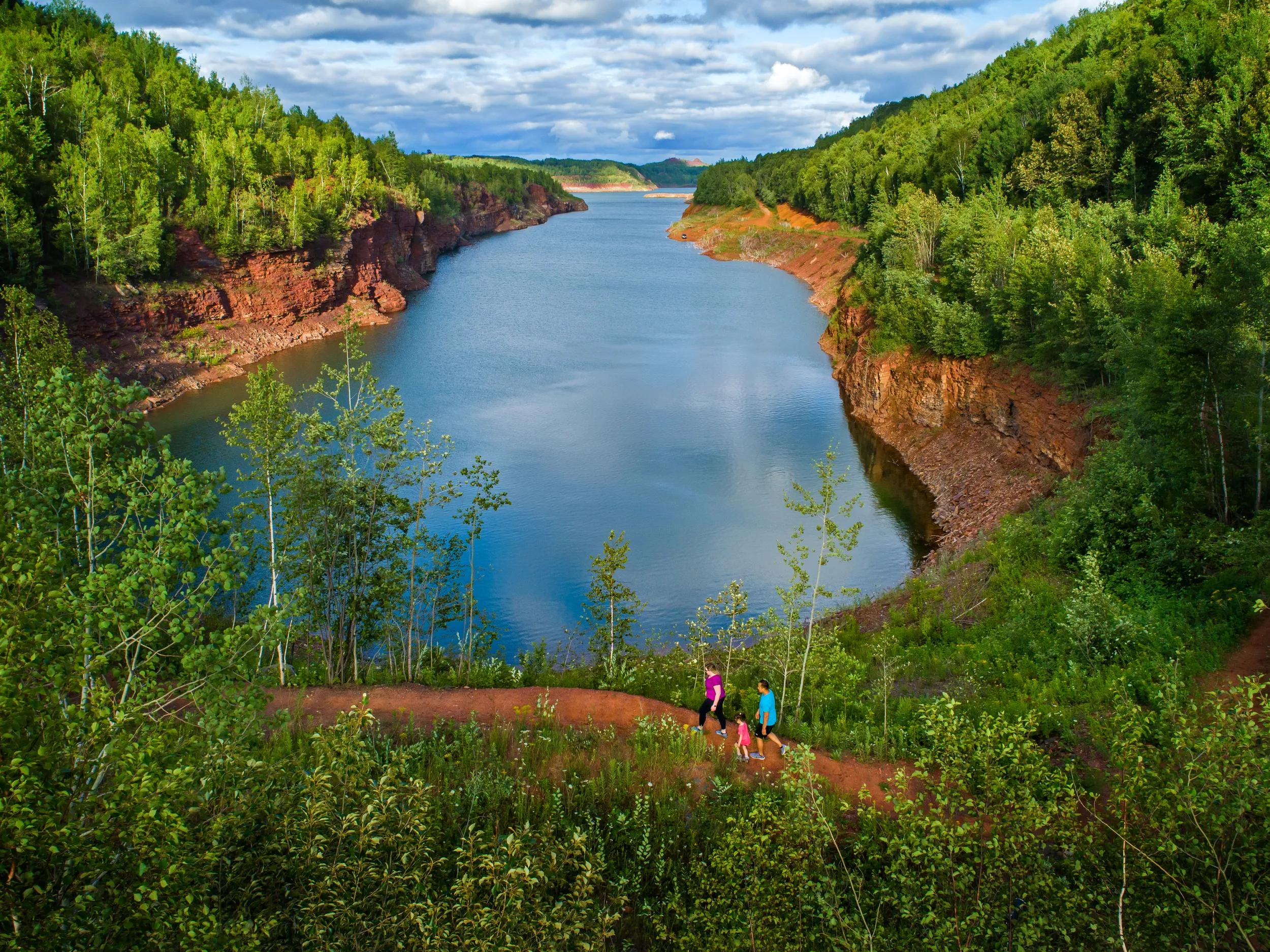 Hike the mining lake at Redhead Mountain