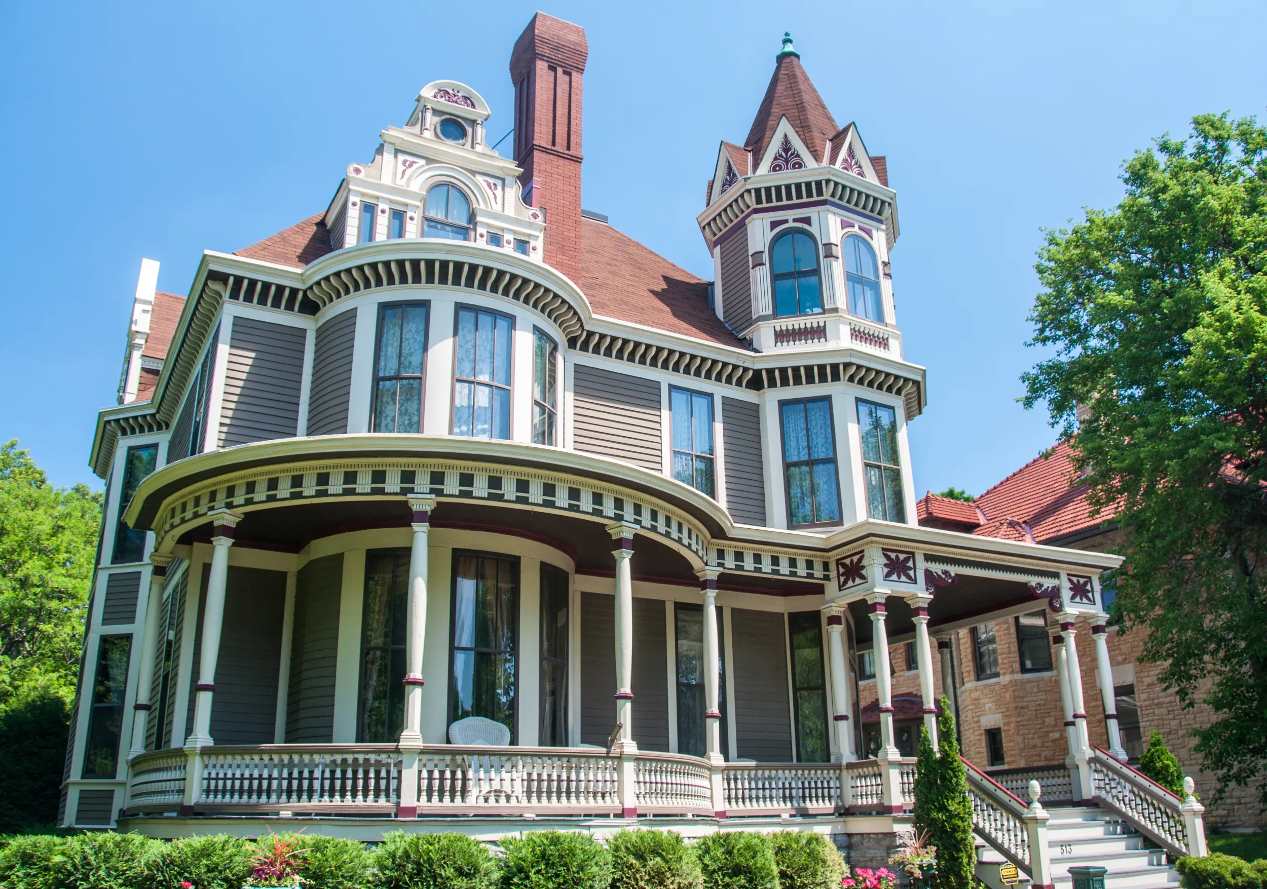 A Victorian mansion on Summit Avenue in St. Paul