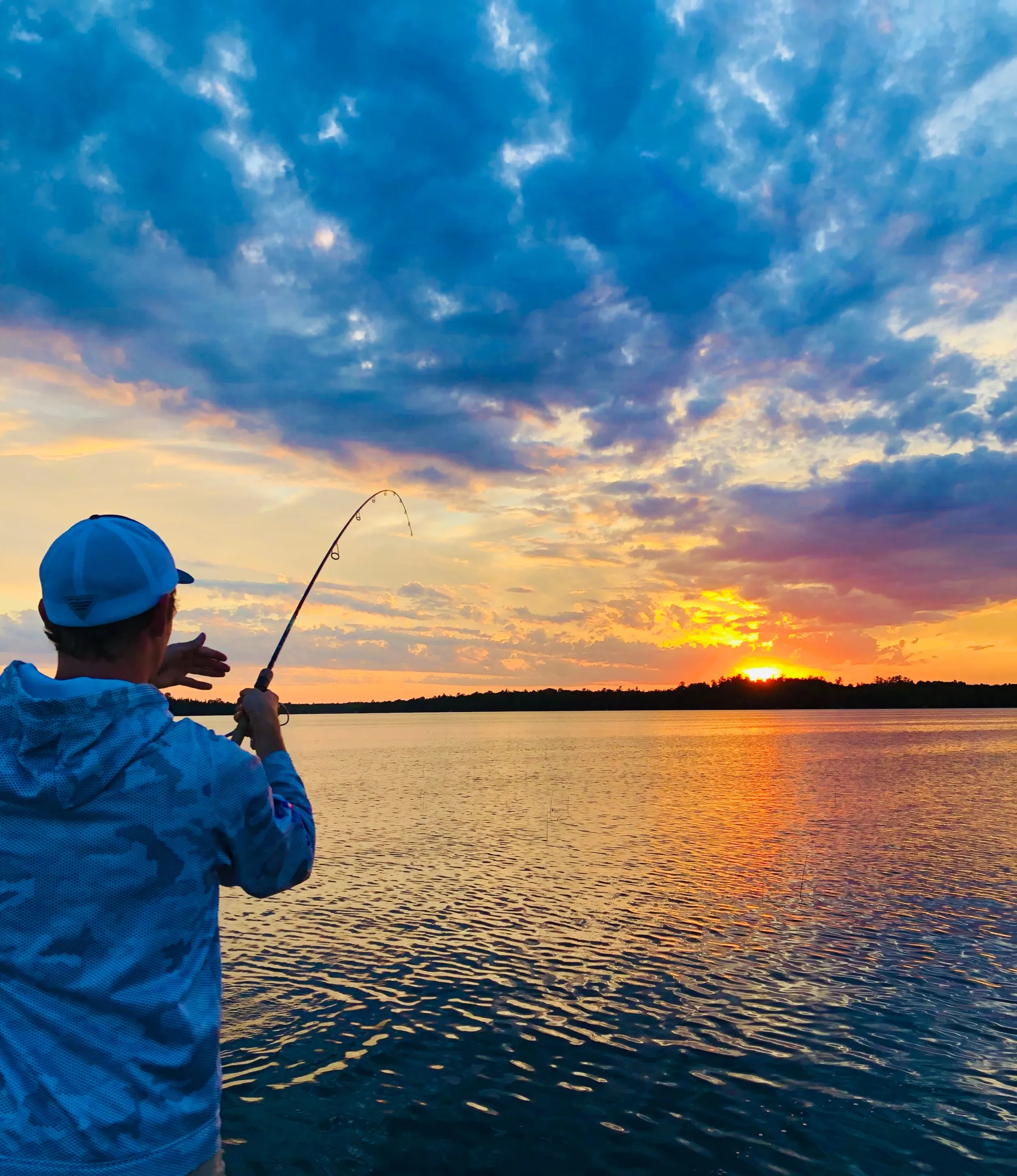 Sunset fishing, Bemidji