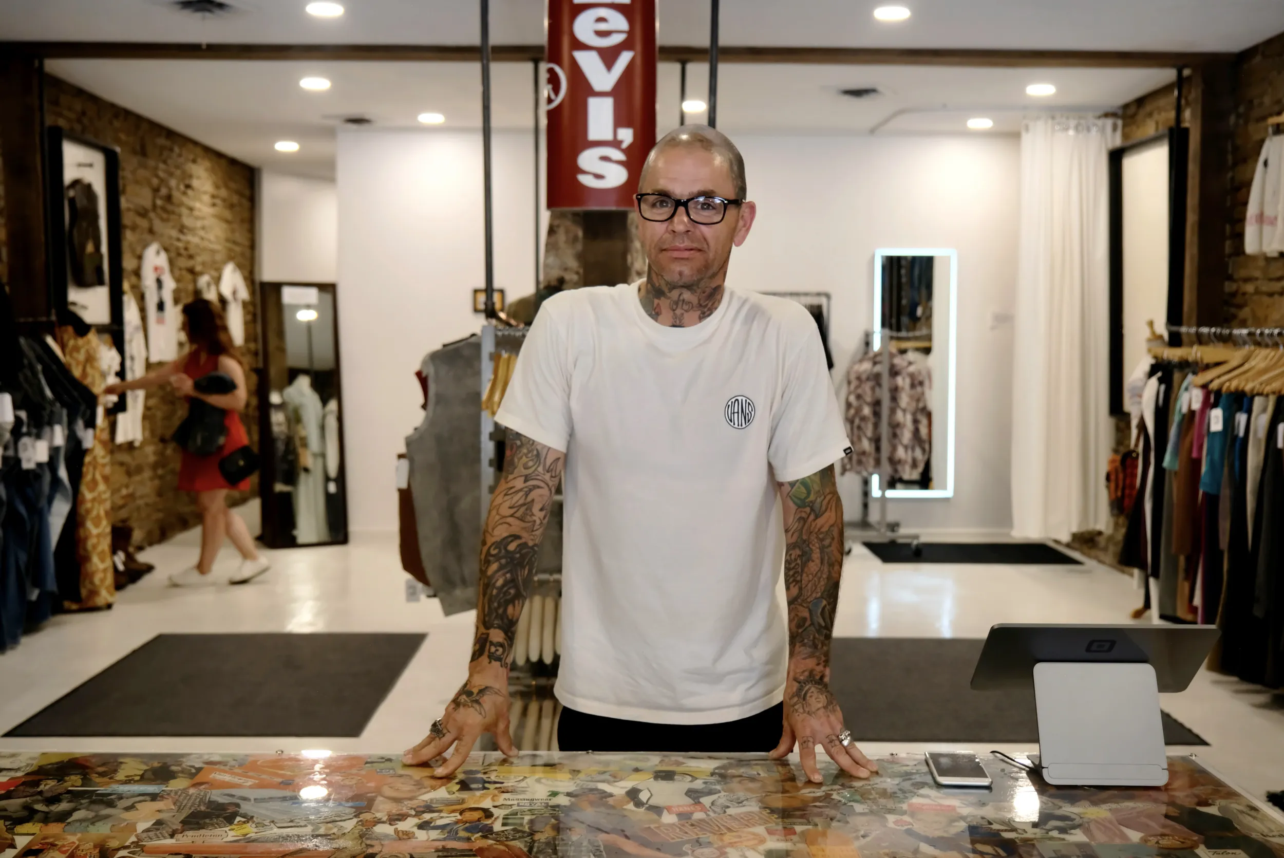 Bearded Mermaid Bazaar co-owner Nick Soderstrom