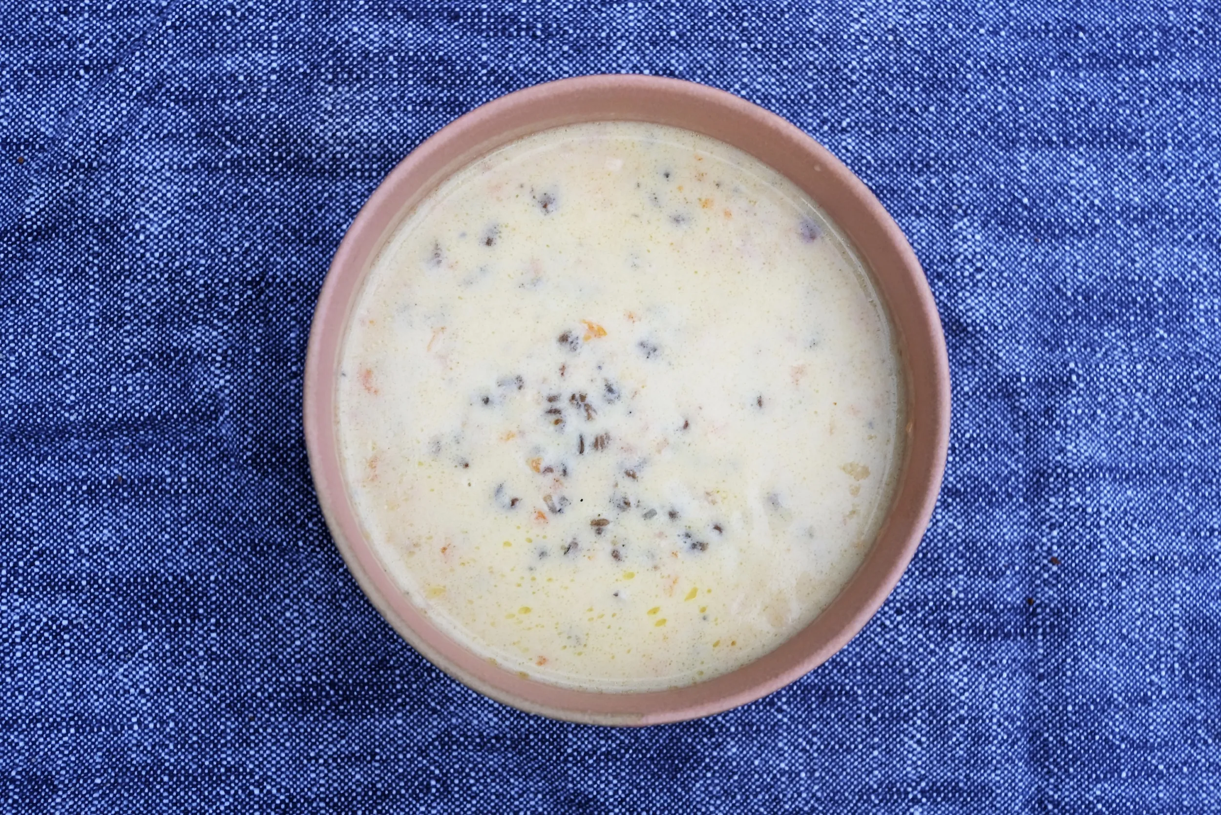 Chicken wild rice soup at Cornerstone Café